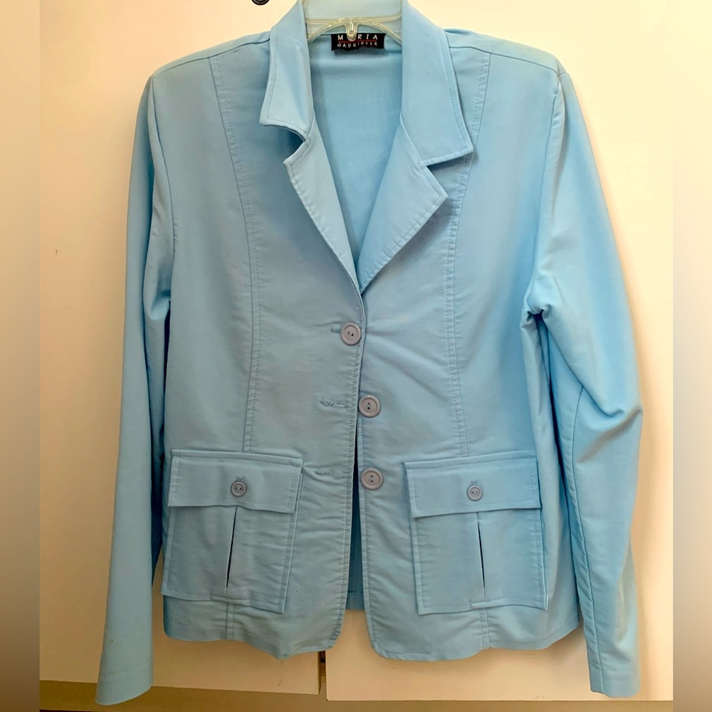 🛍️Light Blue blazer jacket